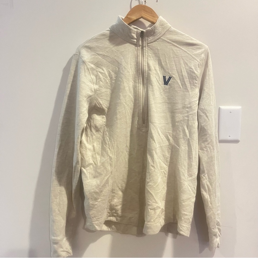 Villanova johnnie-O Light Tan Quarter-Zip Jacket
